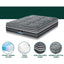 Giselle Bedding 35cm Mattress Bamboo Cover Double