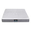 Giselle Bedding Queen Mattress 23cm Pocket Spring Mattress with Adjustable Firmness Reversible Foam Layer for Medium Firm & Firm Support Motion Isolation Bedroom Bed