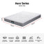 Giselle Bedding Queen Mattress 23cm Pocket Spring Mattress with Adjustable Firmness Reversible Foam Layer for Medium Firm & Firm Support Motion Isolation Bedroom Bed