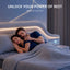 Levitex Double Mattress 25 cm Hybrid Pocket Spring with 4cm Egg Crate Foam for Deep Sleep Bamboo Charcoal Fabric