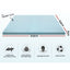 Giselle Bedding Memory Foam Mattress Topper Cool Gel 5cm Queen