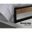 Artiss Bed Frame Metal Bed Frame DANE - King Single