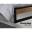Artiss Bed Frame Single Size Metal Bed Frame DANE