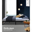 Bed Frame Metal Bed Frame Bed Base OSLO - Queen