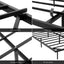 King Bed Frame,Floating Metal Bed Frame with Smart LED Lights - Sturdy Metal Platform Bed Base, Silent Design, Tool-Free Assembly, 300KG Capacity for Home/Hotel/Master BedroomÃƒÂ¢Ã¢â€šÂ¬Ã¢â‚¬Â¹