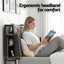 Metal Bed Frame Double Size with 2-Tier Hidden Storage with Charging Station