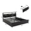 Artiss King Metal Bed Frame 4 Drawers Hidden Storage Headboard HEDY