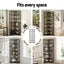 6 Tiers Bookshelf Corner Shelf Bookcase Display Shelves Oak