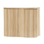 Edo Wave Storage Side Table Small
