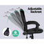 Artiss Massage Office Chair Executive Computer Gaming Chairs Black PU Leather