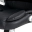 8 Point Massage Office Chair PU Leather Black