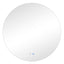 Aurora 80cm Round Backlit Mirror