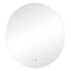 Aurora 80cm Round Backlit Mirror