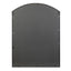 Marais 80cm Arch Top Iron Indoor Outdoor Mirror Black