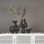 Moore Vase Tall Charcoal