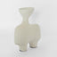 Moore Vase Low Chalk