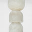 Halo Sculpture Swirl Resin White