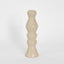 Lume Boulder Candle Stand White