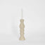 Lume Boulder Candle Stand White
