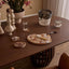 Lume Boulder Candle Stand White