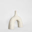 Gaia Arc Vase White