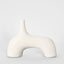 Gaia Vase White