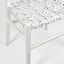 Sorren Dining Chair White Leather