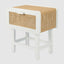 Zoe Bedside Table Chalk
