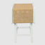 Zoe Bedside Table Chalk