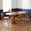 Marvin Dining Chair Toffee Leather at the BACK