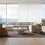 Pablo Coffee Table Round Chalk