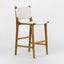 Marvin Bar stool High Back White