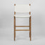 Marvin Bar stool High Back White