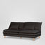 Aura 2 Seater No Arms Cover C7 Black - Cover Only