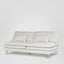 Aura 2 Seater No Arms Cover C7 White - Cover Only