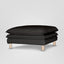 Aura Ottoman Cover C7 Black - Cover Only