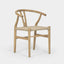 Arc Wishbone Dining Chair Natural