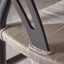 Arc Wishbone Dining Chair Black/Natural