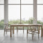 Arc Wishbone Dining Chair Grey/Natural