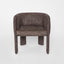 Clara Dining Chair with arms Cocoa
