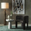 Clara Dining Chair with arms Cocoa