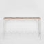 Wira Console Outdoor Iron White with tiled top