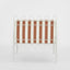 Wira Arm Chair Outdoor Terracotta/White Stripe Cushions