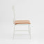 Wira Dining Chair Outdoor Terracotta/White Stripe Cushion
