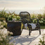 Arcos Outdoor Side Table
 Black