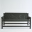 Riven Outdoor Occasional Sofa Black