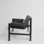 Riven Outdoor Occasional Sofa Black