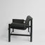 Riven Outdoor Occasional Sofa Black