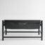 Riven Outdoor Occasional Sofa Black