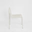 Grid Dining Chair Outdoor White